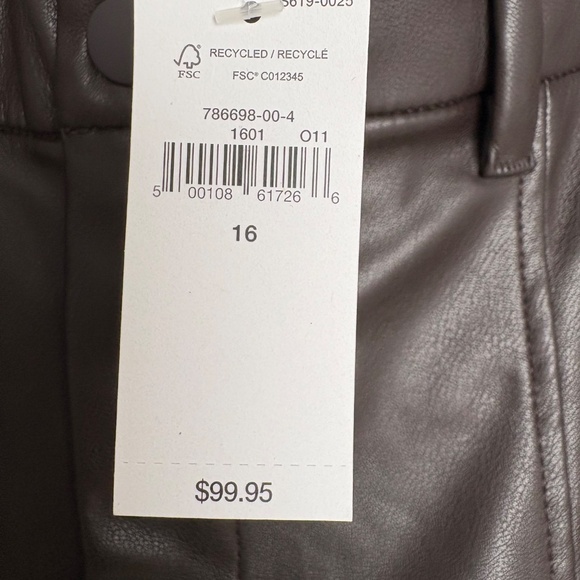 GAP faux leather legging - Picture 2 of 3